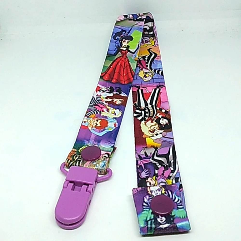 Beetlejuice pacifier/Toy clip